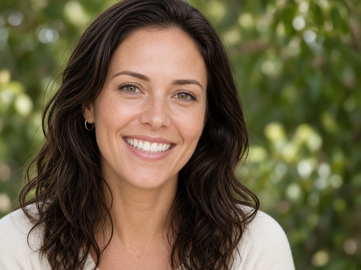 Patient smile after cosmetic dental care in Newcomb